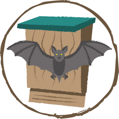 Fledermauskasten-Pate für gefährdete Jäger der Nacht